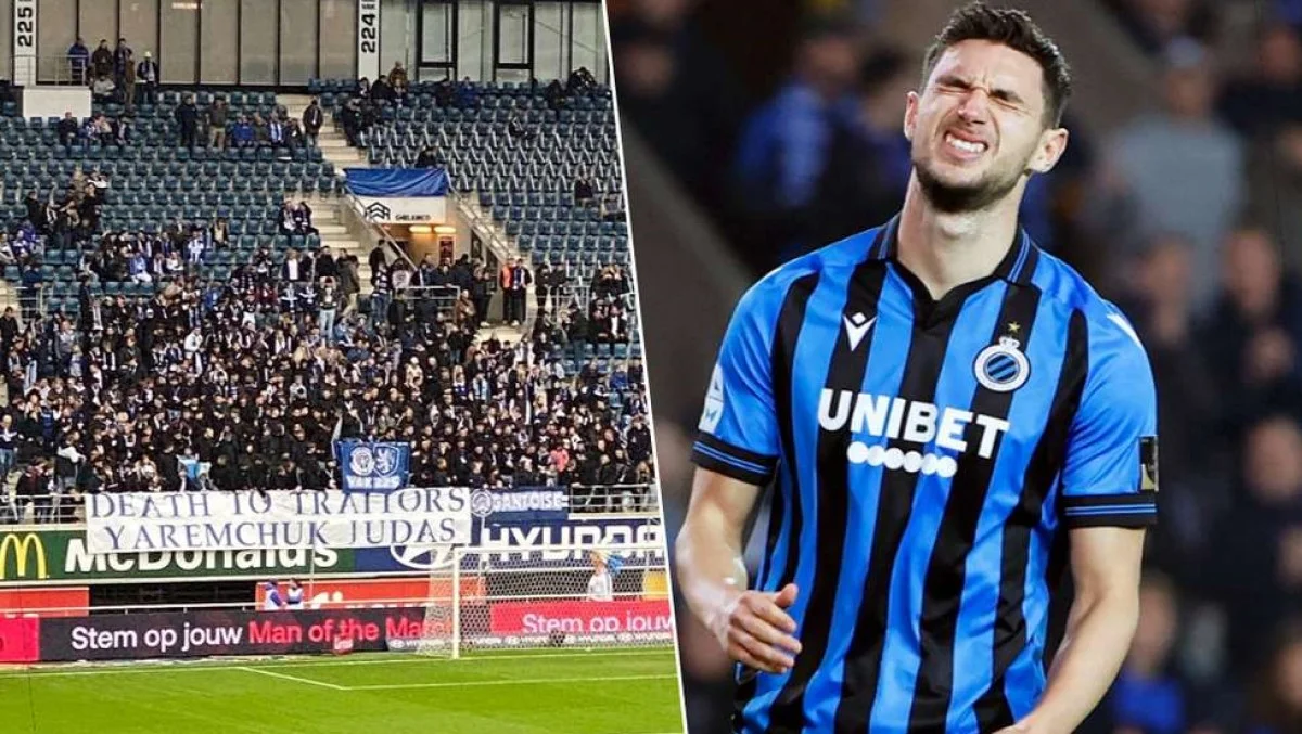 Фанаты Гента и Роман Яремчук / коллаж Photonews