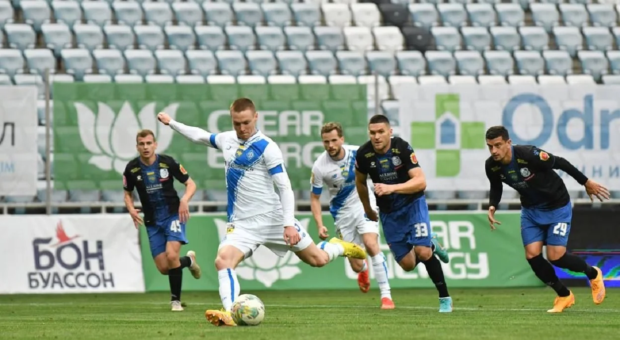 Черноморец – Динамо – 0:3 – видео голов и обзор матча
