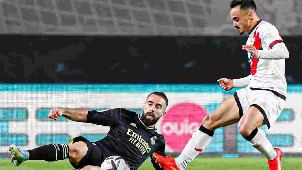 Сантиметри на вагу першої поразки "вершкових" у відеоогляді матчу Райо Вальєкано – Реал – 3:2