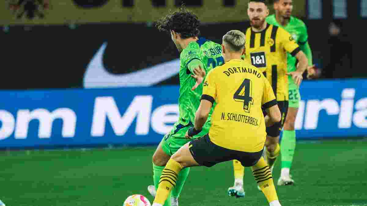 Вольфсбург обіграв Борусію – Дортмунд зазнав 5-ї поразки в чемпіонаті та ризикує відпустити Баварію