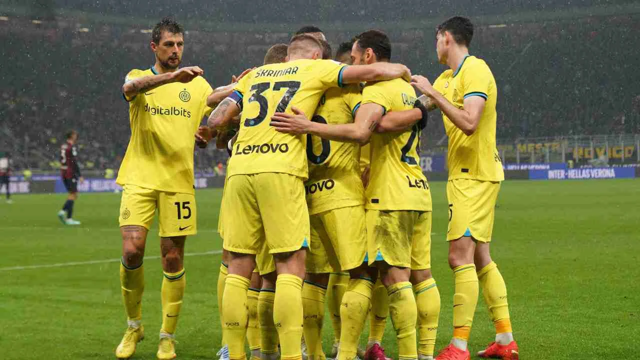 Інтер святкує черговий гол / notizie.com