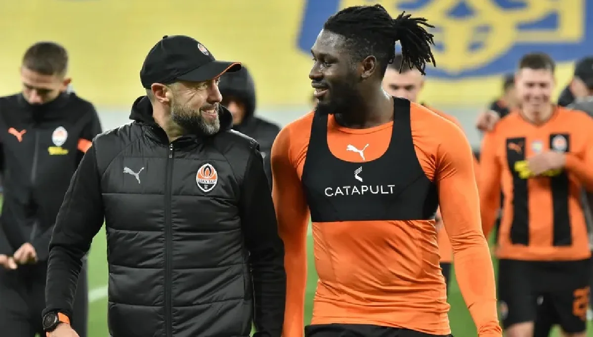 Ігор Йовічевіч і Лассіна Траоре / ФК Шахтар