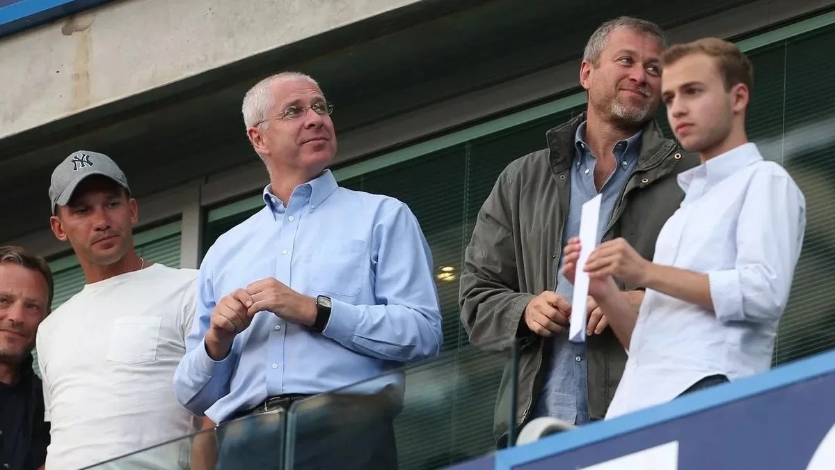 Андрій Шевченко та Роман Абрамович на одній трибуні