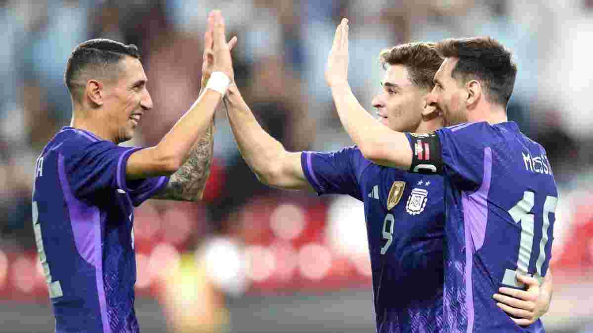 ЧС-2022: Аргентина забила 5 голів – шоу Ді Марії, Мессі як завжди, феєрична генеральна репетиція фаворита