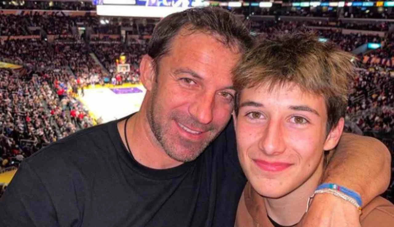 Тобіас Дель П'єро з батьком / calciotoday.it