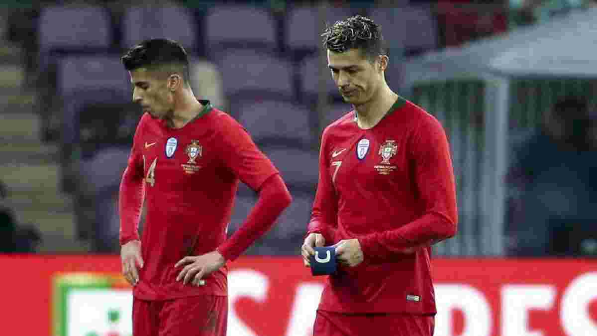 Роналду влаштував "дідівщину" у збірній Португалії – гравець Манчестер Сіті постраждав і вже прокоментував інцидент