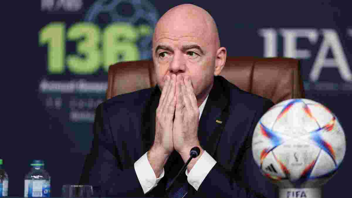 "Можете распять меня, но не трогайте Катар", – президент ФИФА
