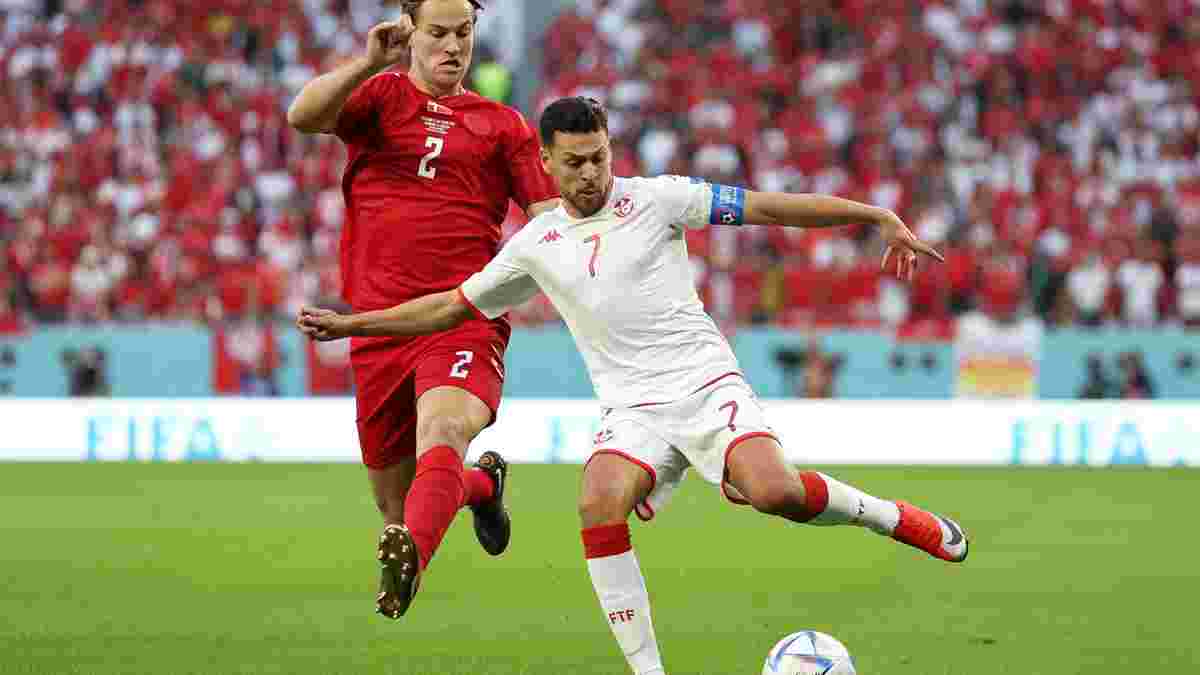 Туніс втримав нічию з Данією – арбітр не призначив два пенальті, Корнеліус не забив з метра, європейці знов розчарували