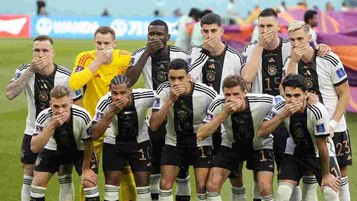 ЧС-2022: Німеччина пояснила оригінальне командне фото перед грою з Японією