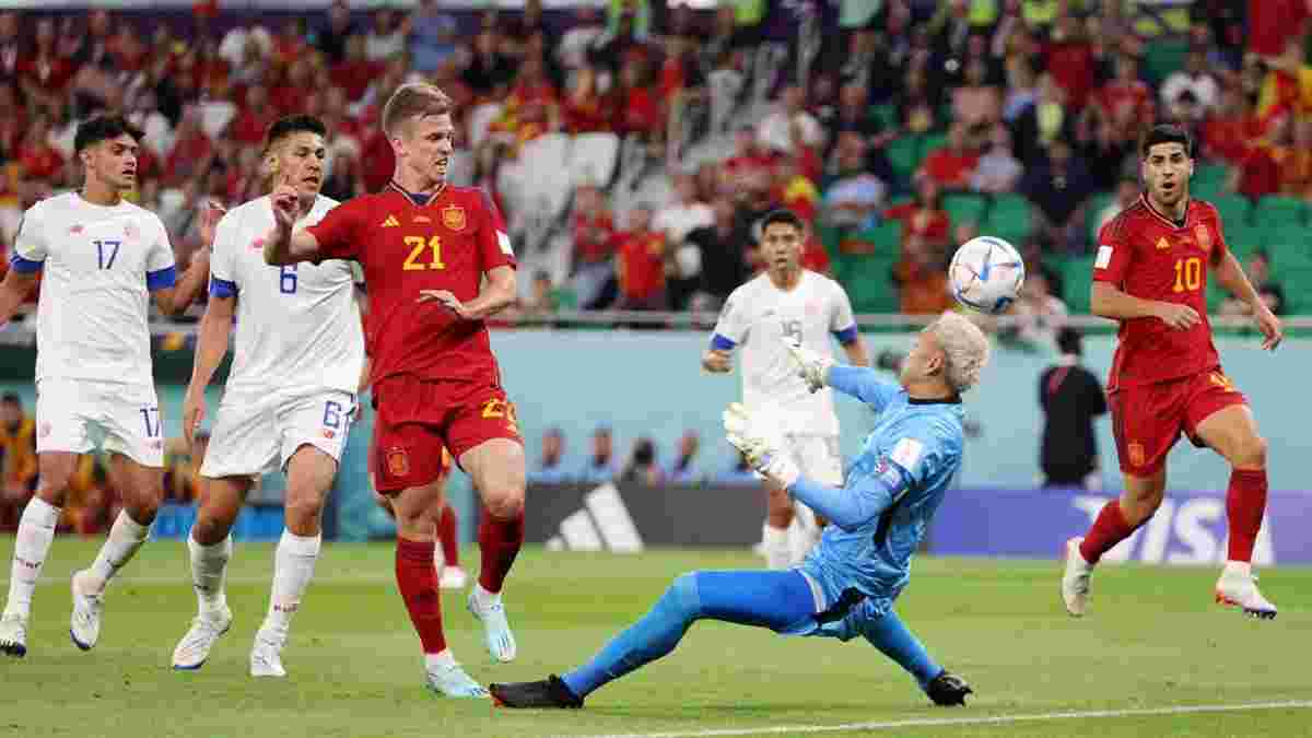 ЧС-2022: Іспанія забила 7 голів Коста-Ріці – "Фурія Роха" влаштувала парад рекордів і показове знищення