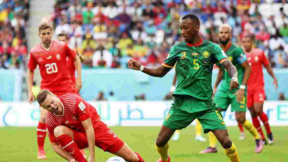 Вышел на матч с флагом России: хавбек сборной Камеруна, который играл в Украине, оскандалился на ЧМ-2022