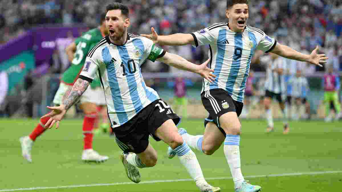 Аргентина перемогла Мексику у матчі за життя на ЧС-2022 – Мессі витягнув "альбіселесте" голом та асистом