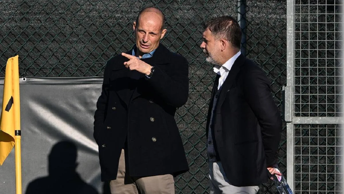 Массимилиано Аллегри и Федерико Керубини / фото: Ювентус