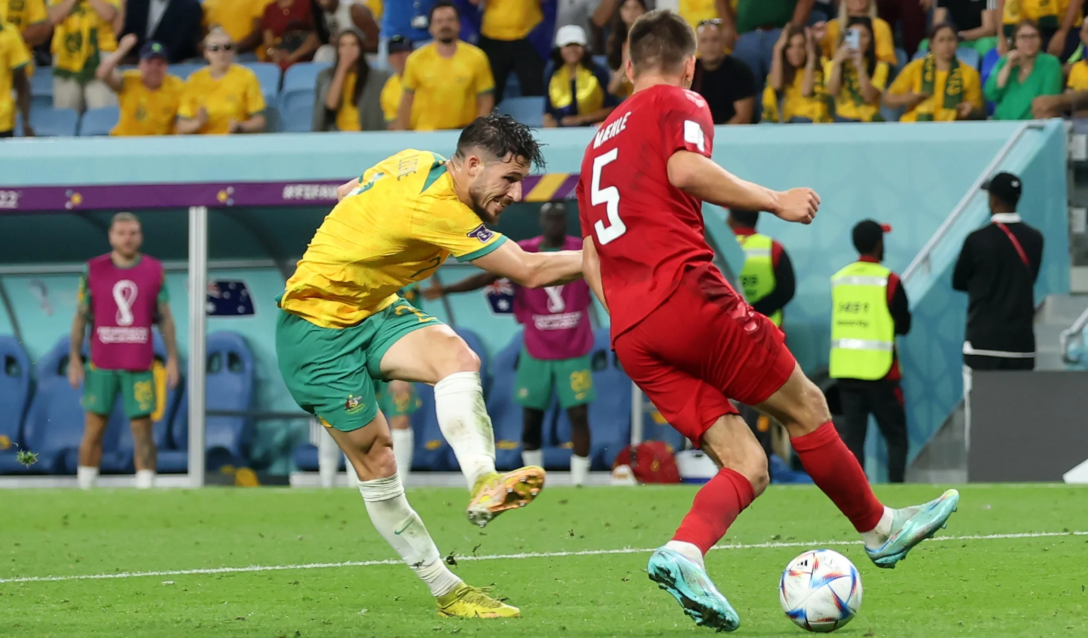 Лекки добивает Данию / socceroos