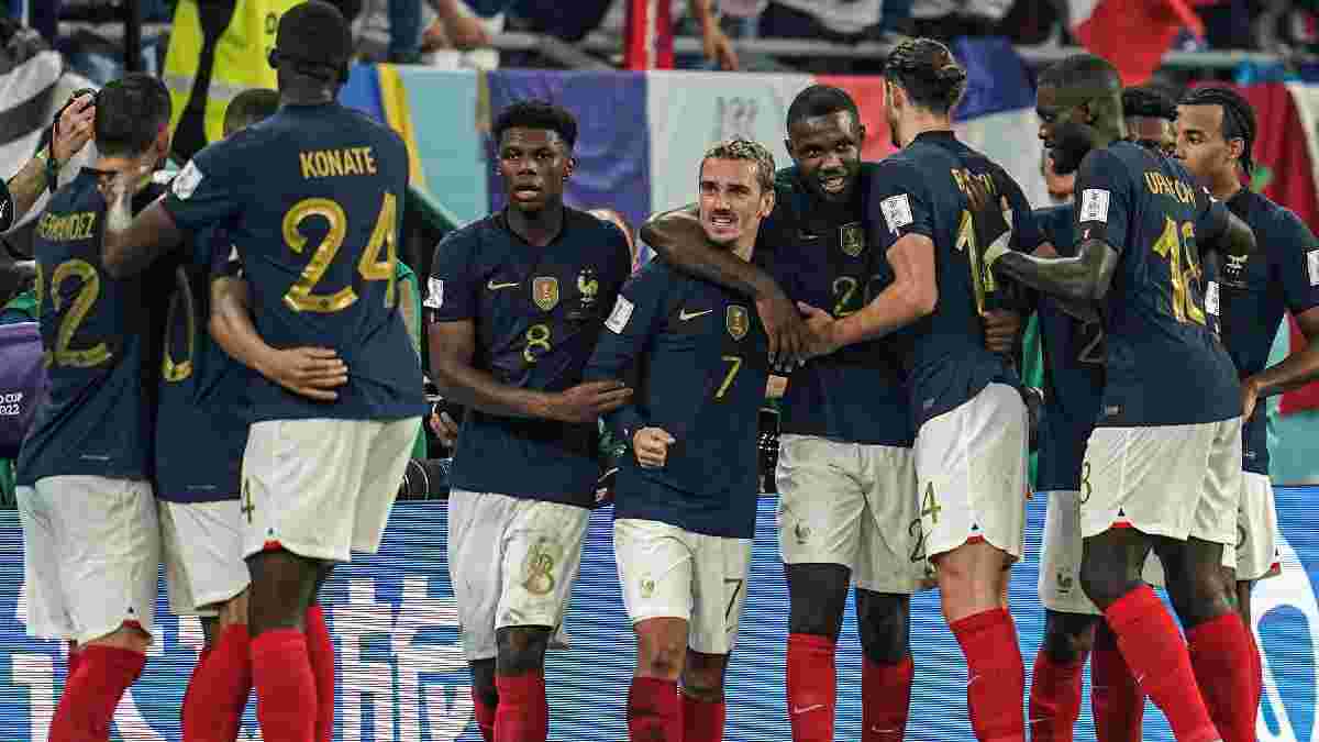 Франція встановила рекорд за кількістю гравців на Мундіалі – Дешам має шанс покращити досягнення