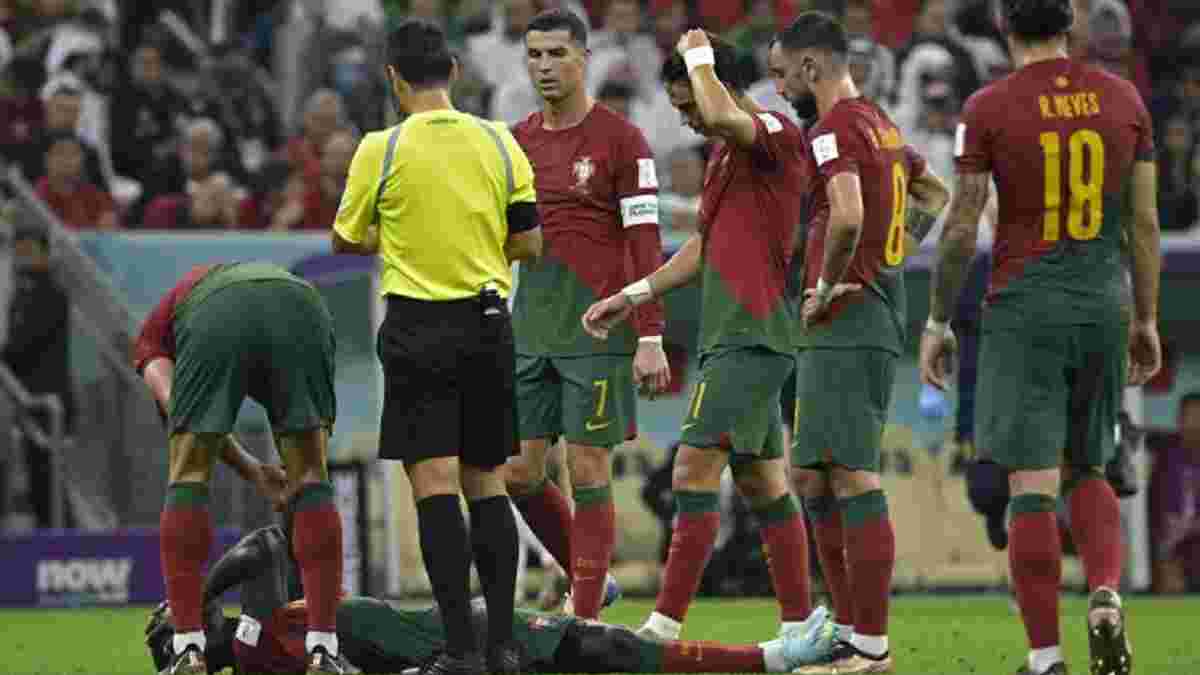 Зірка збірної Португалії більше не зіграє на ЧС-2022 – травма вибила його на 2 місяці