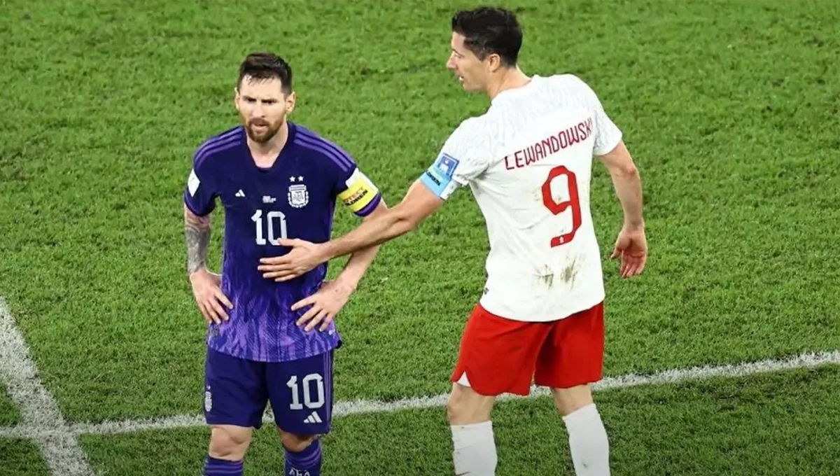 Ліонель Мессі та Роберт Лєвандовскі / Фото з відкритих джерел