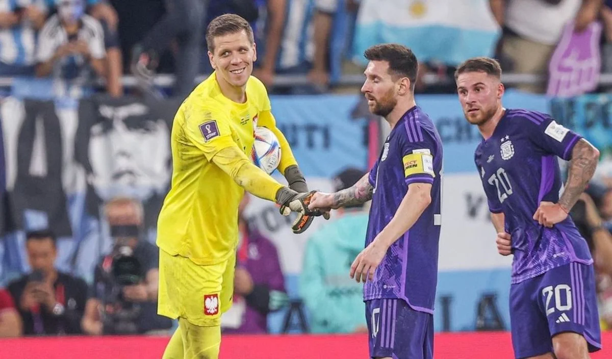 Войцех Щенсни і Ліонель Мессі / Getty Images