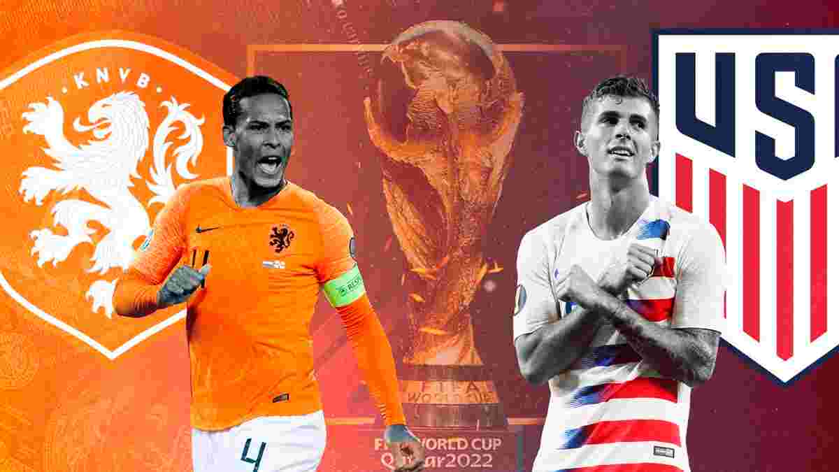 Нидерланды – США: анонс матча 1/8 финала ЧМ-2022