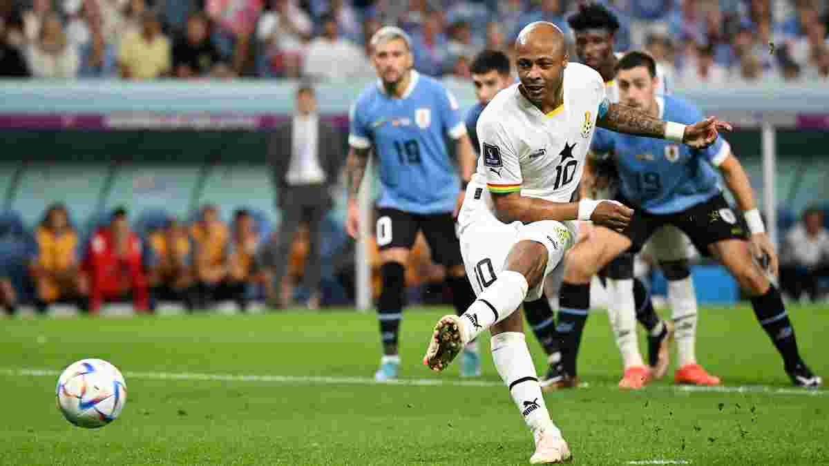 Перемога зі сльозами вильоту у відеоогляді матчу Гана – Уругвай – 0:2