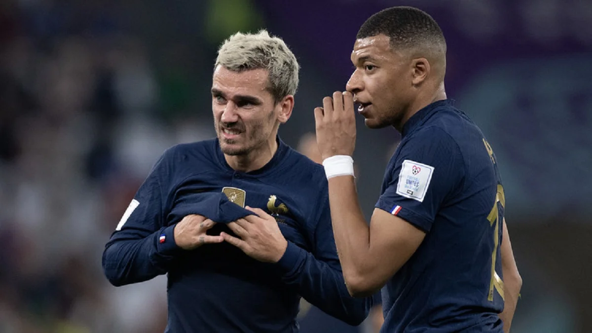 Антуан Гризманн и Килиан Мбаппе / Фото из открытых источников