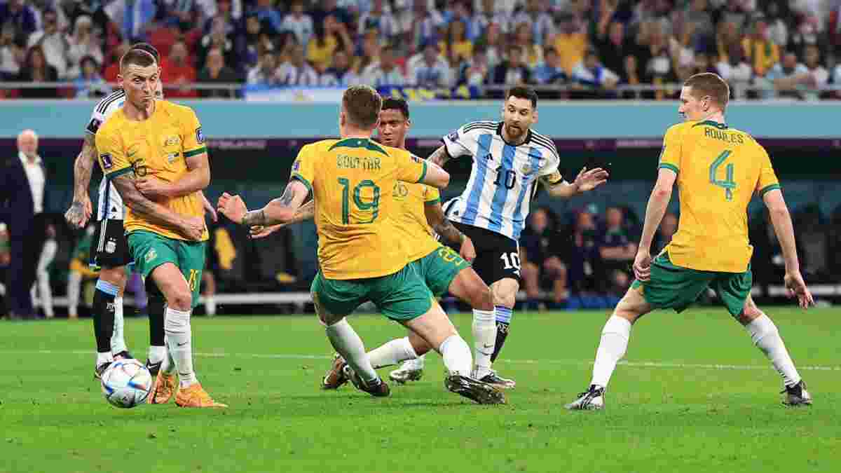 Месси впервые забил гол в плей-офф ЧМ – аргентинец в 1000-м матче превзошел Роналду с Марадоной