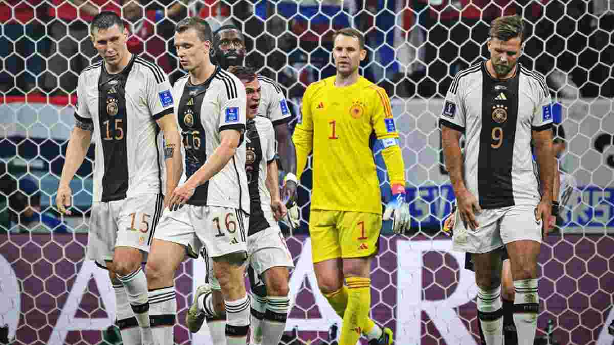 Збірна Німеччини постраждала від розколу після командної акції протесту на чемпіонаті світу