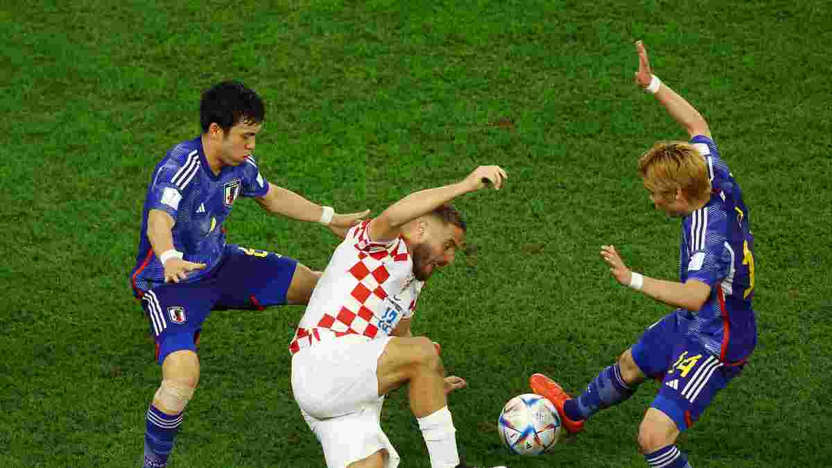Геройства Ліваковіча у серії пенальті у відеоогляді матчу Японія – Хорватія – 1:1