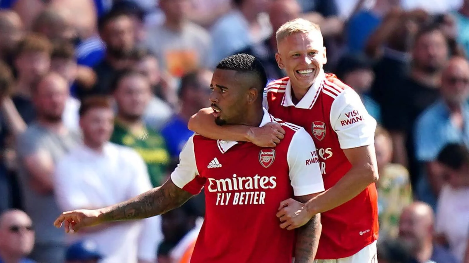 Жезус и Зинченко / Фото Арсенала