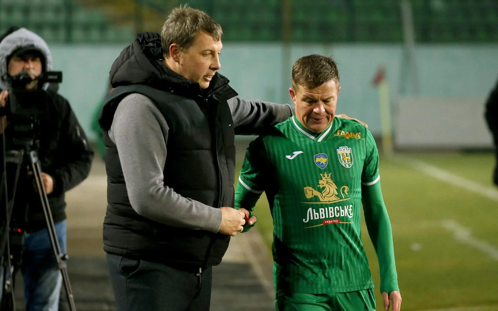 Андрій Тлумак і Денис Кожанов / ФК Карпати