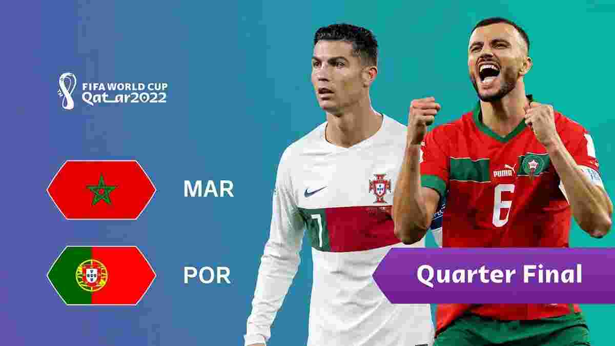 Марокко – Португалія: стартові склади та онлайн-трансляція 1/4 фіналу ЧС-2022 – Роналду знову в запасі