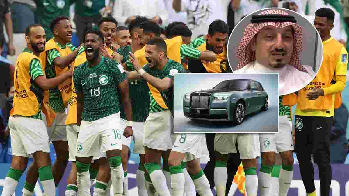 Казка про мільйони та Rolls-Royce – офіційна заява про "золоті" бонуси Саудівської Аравії за перемогу над Аргентиною