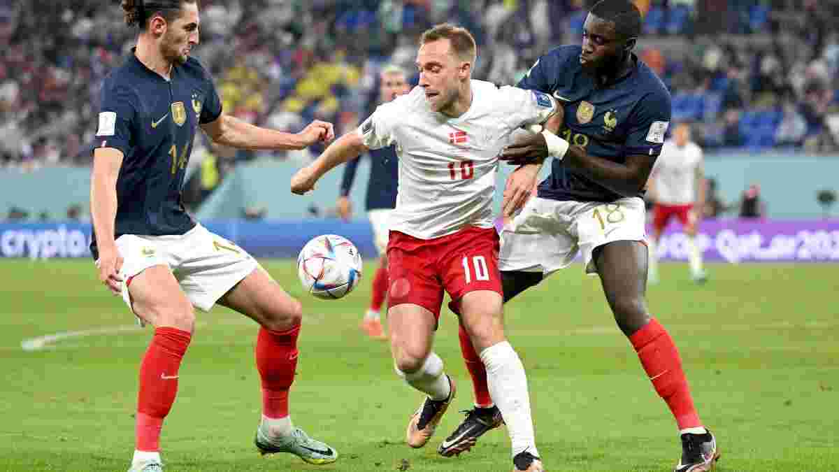 У Франції вважають, що Рабйо та Упамекано заразилися грипом від гравців збірної Англії