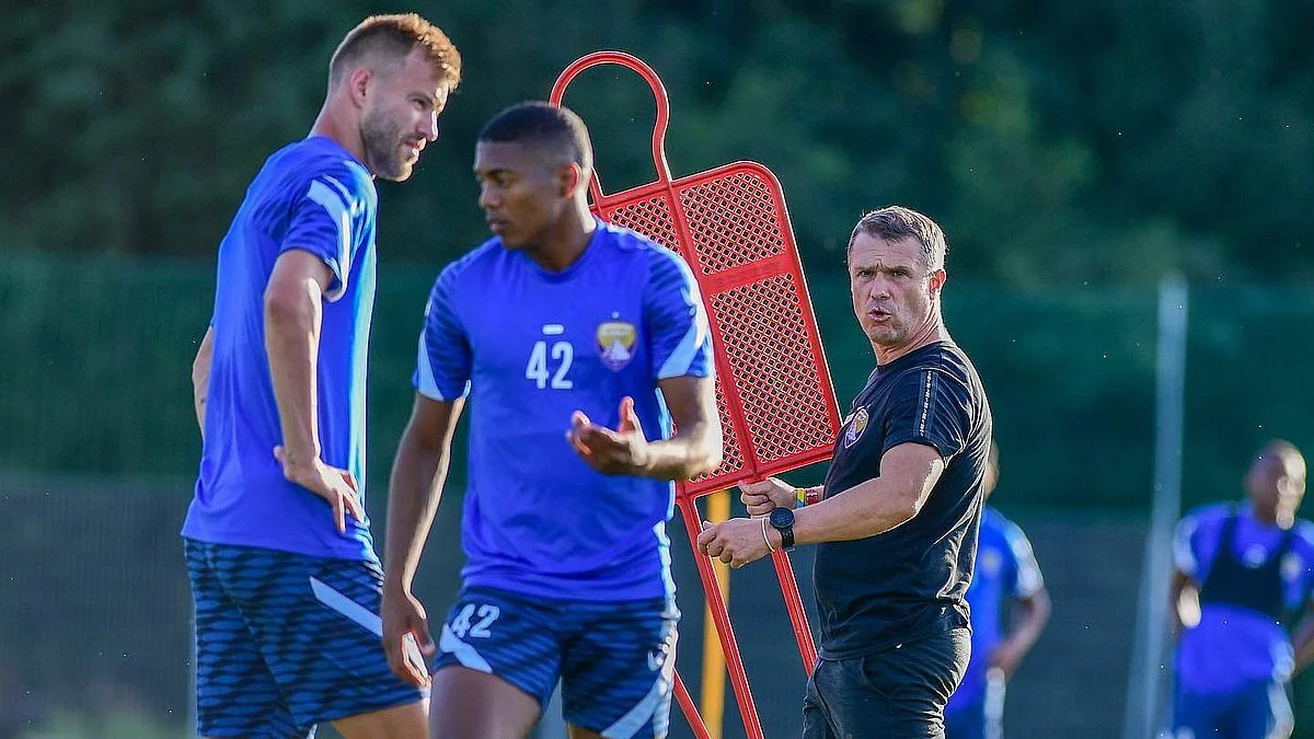 Андрей Ярмоленко (слева) и Сергей Ребров (справа) / Фото из открытых источников