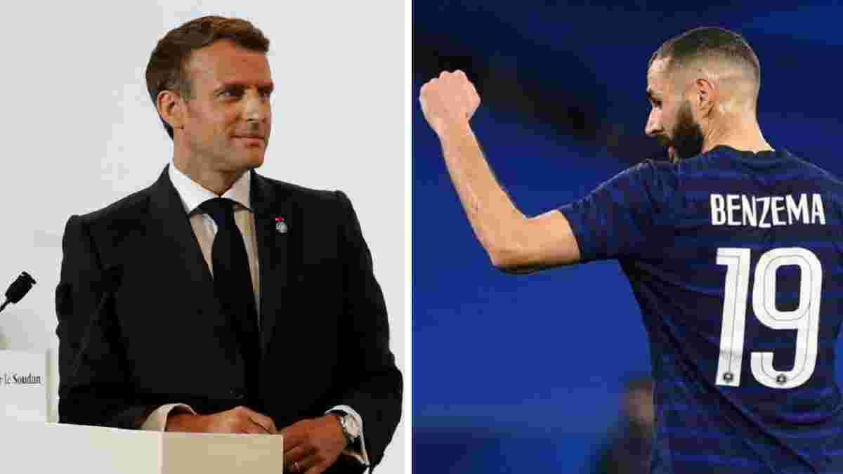 Президент Франции взял под опеку Бензема и еще нескольких звезд сборной, пропустивших ЧМ-2022