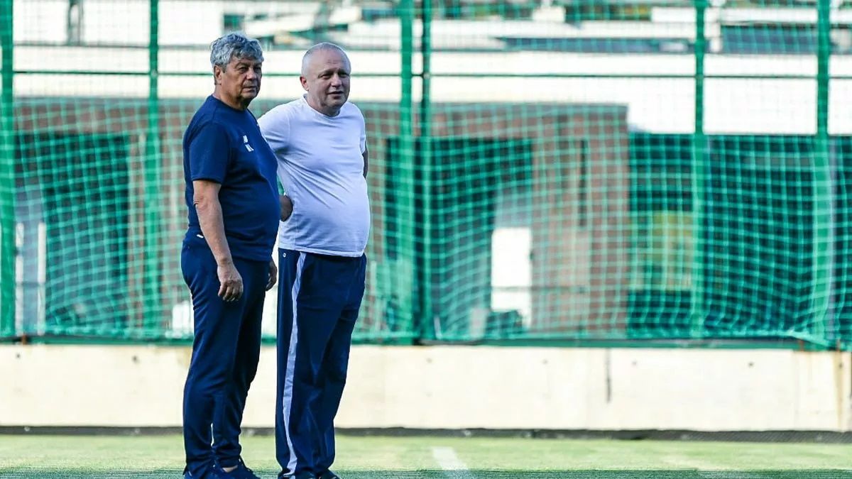 Мірча Луческу та Ігор Суркіс / ФК Динамо