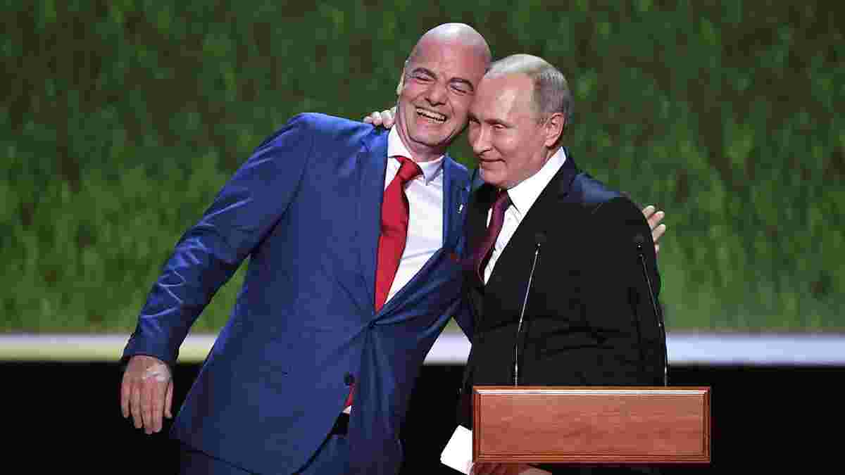 Кислица высмеял Инфантино за бесхребетные потакания Путину: "Кто-то удивляется, почему в 2022-м до сих пор так?"