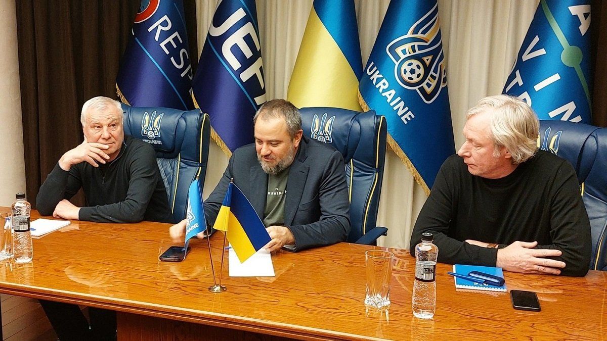 Дем'яненко, Павелко і Михайличенко / УАФ