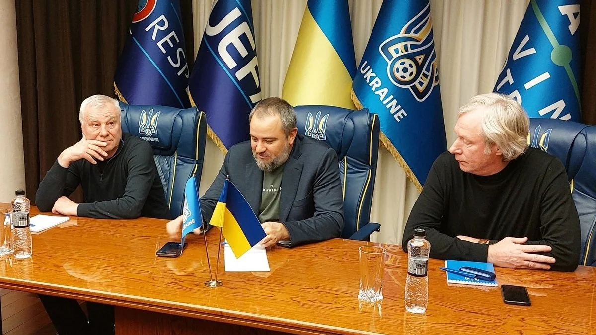 Дем'яненко, Павелко і Михайличенко / УАФ