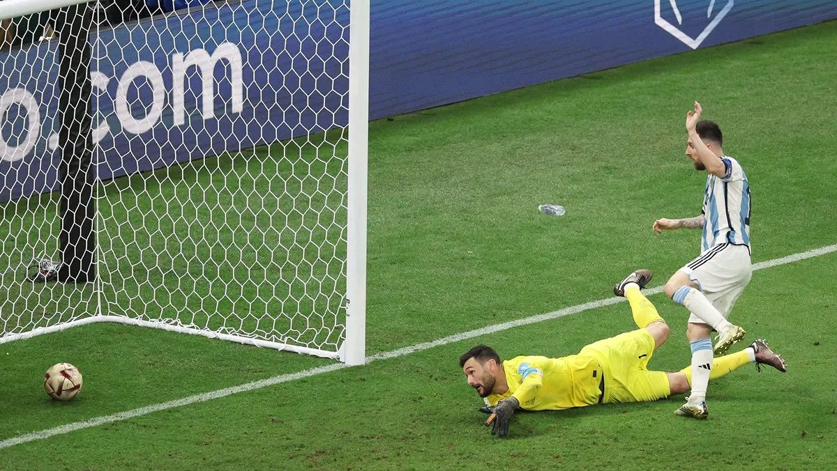 Мессі забиває Франції вдруге / Goal