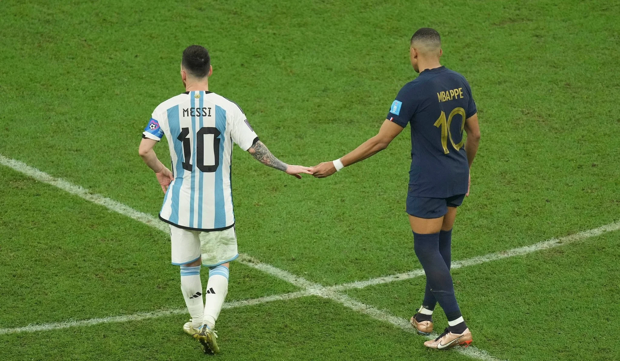 Мессі та Мбаппе