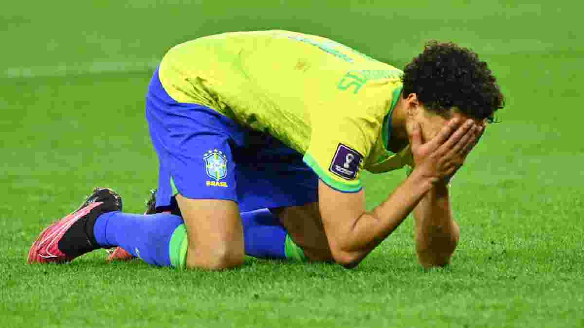 "Этот шрам останется навсегда": Маркиньос высказался о фиаско Бразилии на ЧМ-2022 – он не забил решающий пенальти
