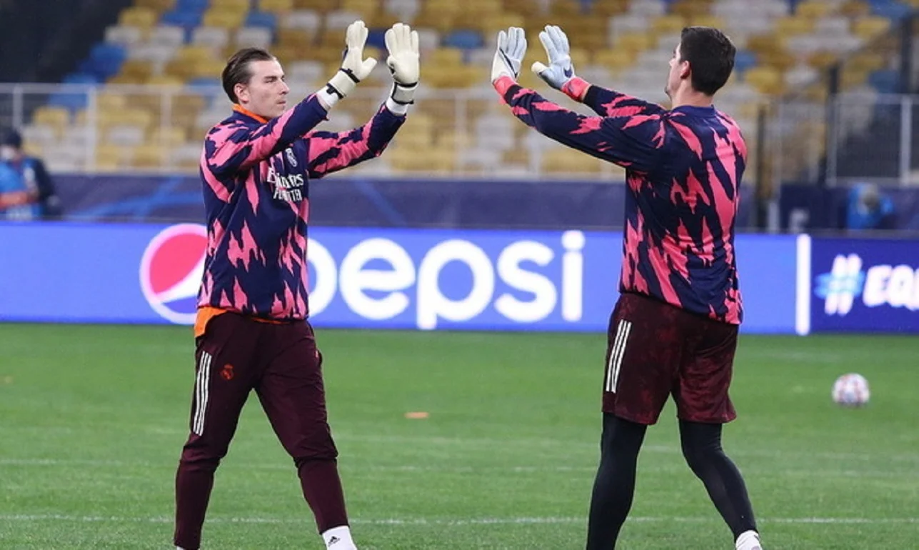 Лунин и Куртуа / Сайт Реала