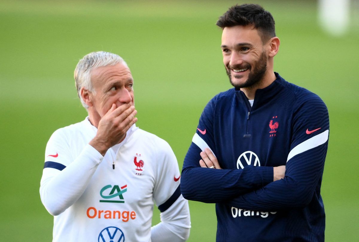 Дидье Дешам и Уго Льорис / getfootballnewsfrance.com
