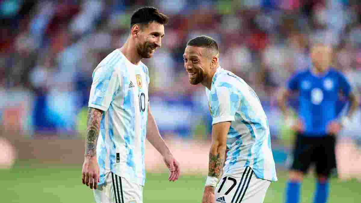 Экс-звезда Металлиста бросал деньги фанатам, празднуя победу Аргентины на ЧМ-2022 – видео безумия