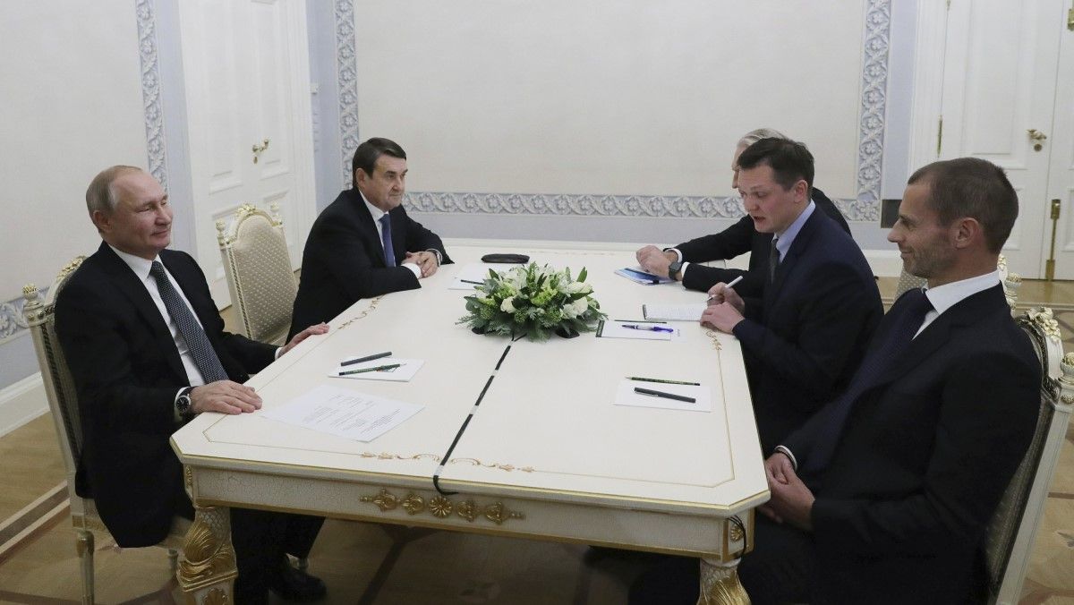 Путін та Чеферін / AP Photo