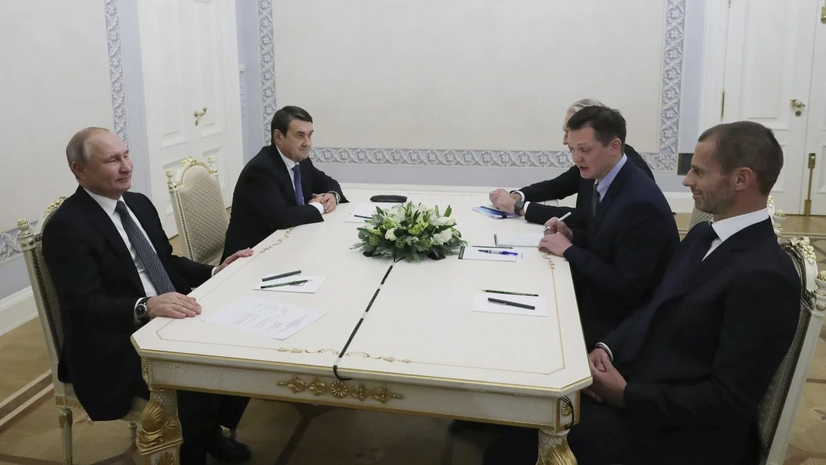 Путин и Чеферин / AP Photo