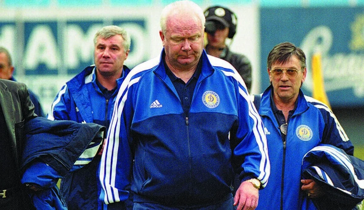 Валерій Лобановський (в центрі) / Фото з відкритих джерел