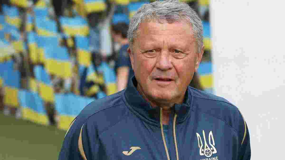 Маркевич раскрыл свои планы по работе в сборной Украины