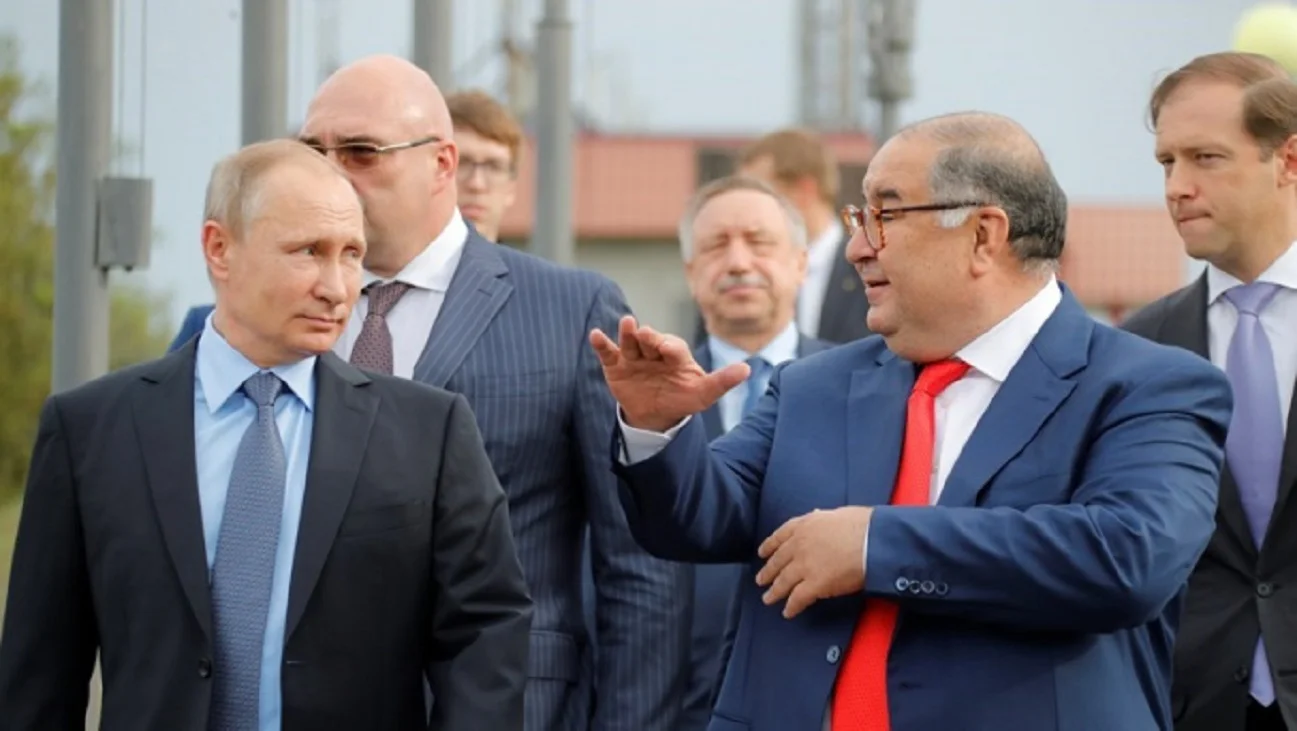 Путин и Усманов / Фото из открытых источников